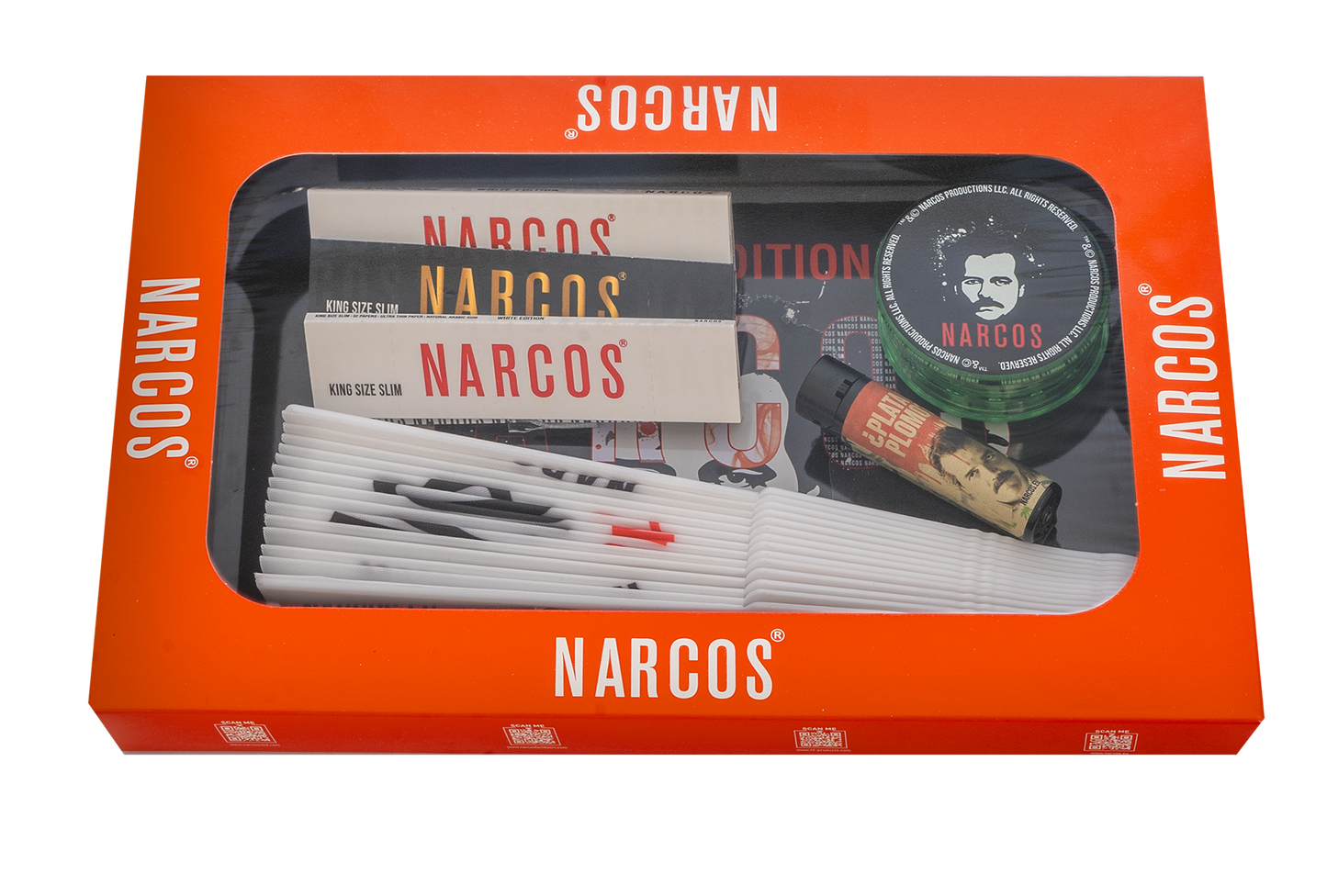 NARCOS ROLLING TRAY BLACK EDITION