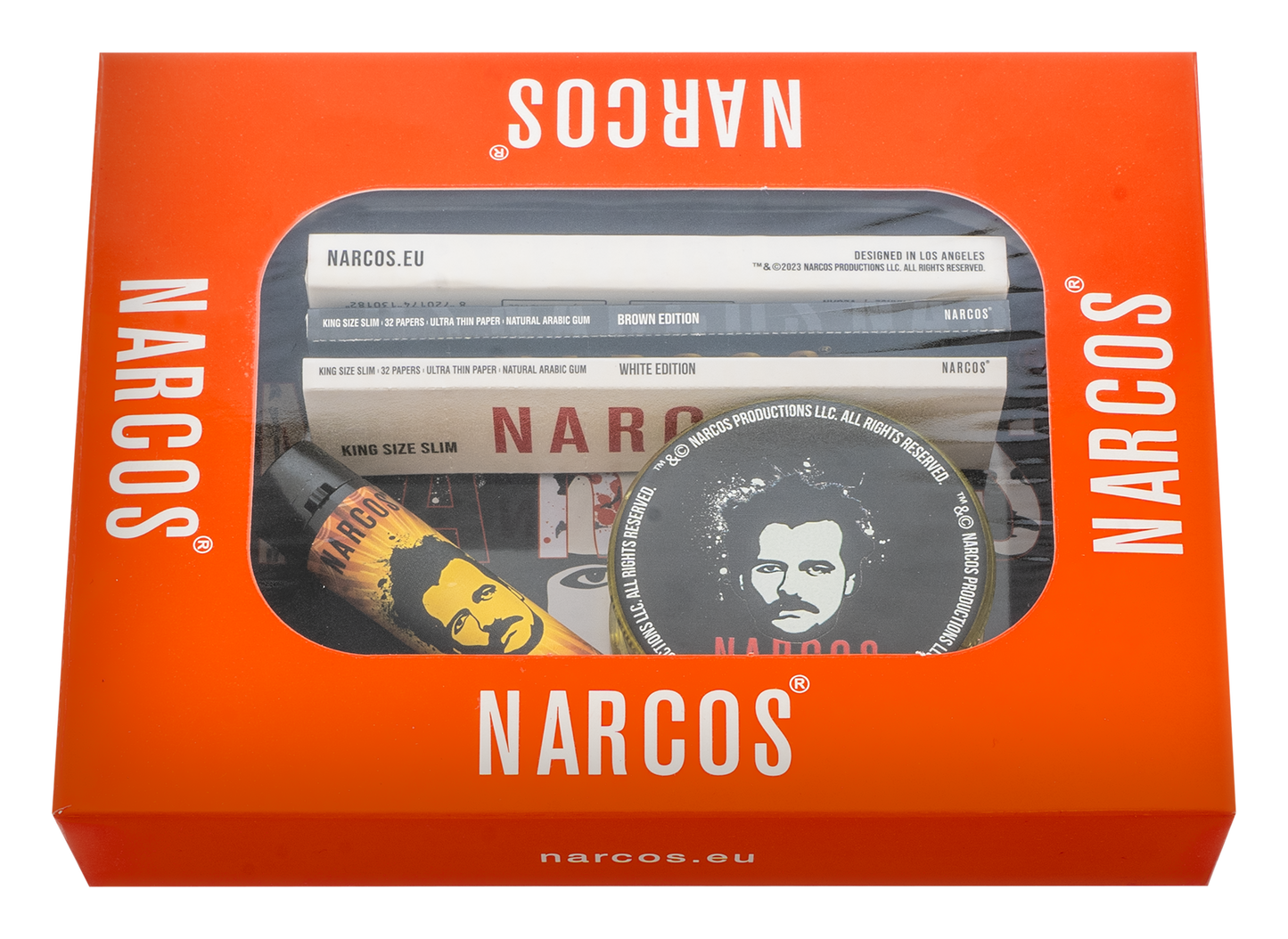 NARCOS ROLLING TRAY BLACK EDITION