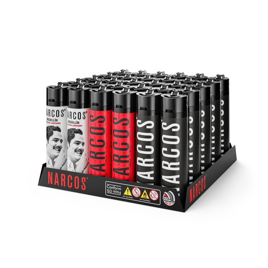 NARCOS LIGHTERS / 4983 / DISPLAY 30 PIECES